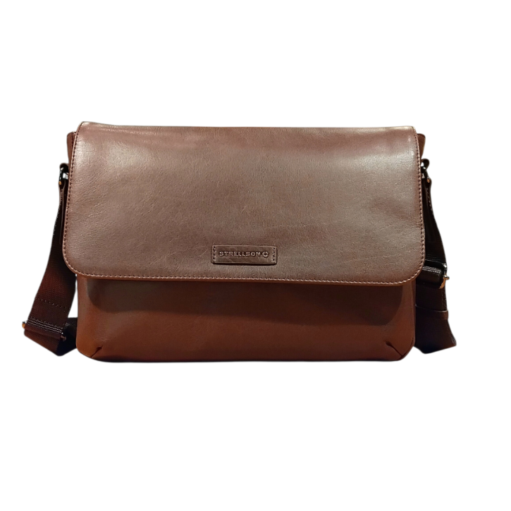 Strellson HATTON CROSS Anuk shoulderbag mhf dark brown